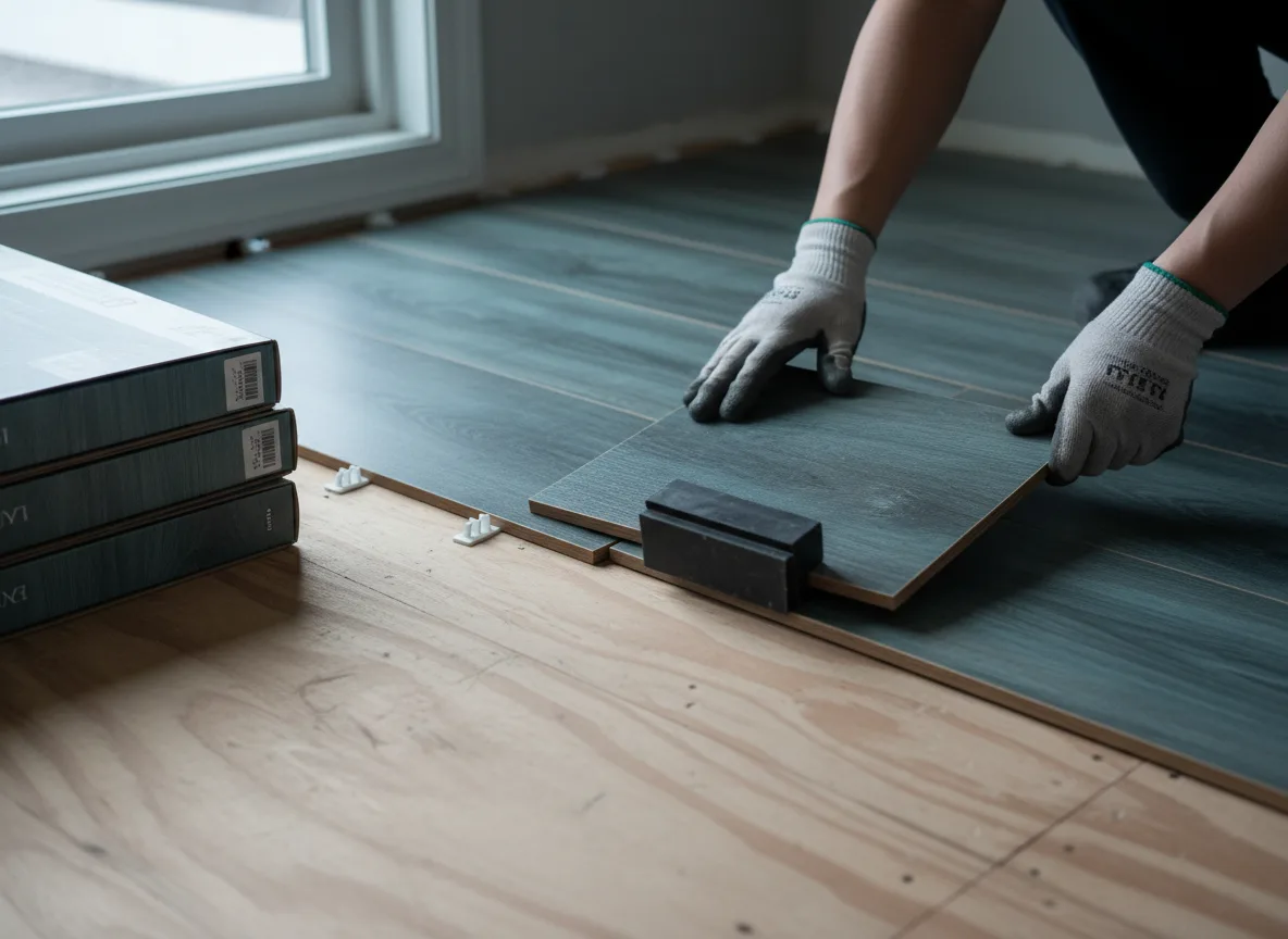 Luxury Vinyl Plank Installation company in Cement, OK